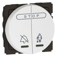 Arteor™ - Hotel bedroom call indicator - internal control unit - 2 round modules - White