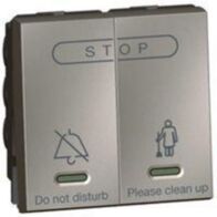 Hotel bedroom call indicator - internal control unit - 2 modules - magnesium