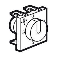 Arteor™ - Fan controller - AC speed control - 4 positions - 2 modules - Magnesium