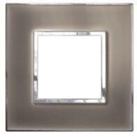 Arteor™ - Loudspeaker soket - 4 mm² terminal - 2 modules - Magnesium