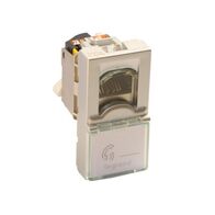 Arteor™ - RJ45 socket category 6A UTP 1 module LCS2 Soft Alu