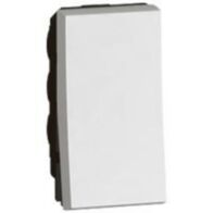 Arteor™ - 1-way push-button - round - 1 middle module - White