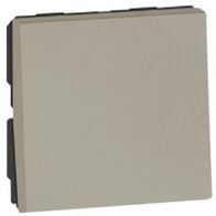 Arteor™ - 1-way push-button - 2 modules - Champagne