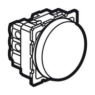 Arteor™ - Intermediate switch - 10 AX 250 V~ - round - 2 modules - Magnesium