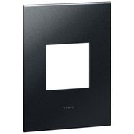 Arteor™ - Plate - American standard - square - 2 modules - 2'' x 4'' - Graphite