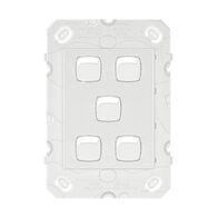 Legrand Arteor 770 Series 16A 240V a.c 5 Gang 2 Way Single Pole Double Throw Vertical Rocker Switch White