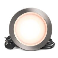 HPM DLI 7W 700lm LED Warm White Dimmable Downlight 90mm Brushed Chrome