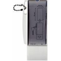 Excel Life - Accessory - Key fob plastic white
