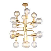 HEXADE: Interior Modern Abstract Pendant Light - 16 Lamps