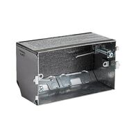 HPM Fire and Acoustic Rated Metal Wall Box Black