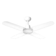 HPM Aluminium 4 Blade Hangsure Ceiling Fan 1220mm 48in White