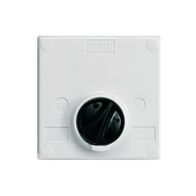 HPM AQUA 20A 1 Gang IP56 Weatherproof Rotary Switch Misty Grey