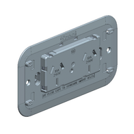 Bticino Living Now 10A Autoswitch Double Powerpoint Mechanism