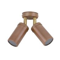 MR16 Exterior Wall Pillar Spot Lights (Aged Copper) IP54