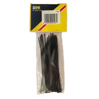 HPM Handy Cable Ties 140x3.6mm Black -  20 Pack