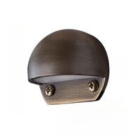 STE: Exterior LED 12V Bronze/ Brass Eyelid Step / Wall Lights IP65