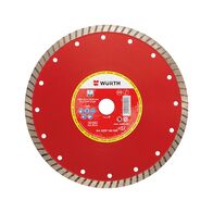 Diamond Cutting Disc 230mm | Sintered Segments | 6600 RPM Max Speed | by Wurth