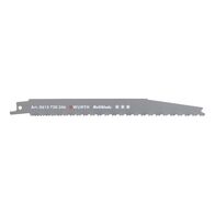 Sabre Saw Blade Construction | Progressive Tooth Pitch | 200 mm Length | Multi-Material Cutting | by Wurth