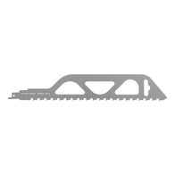 Sabre Saw Blade | Medium Design | 12.7mm Teeth Spacing | Durable 1.5mm Thickness | by Wurth