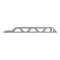 Sabre Saw Blade for Construction | Long Design | 12.7mm Teeth Spacing | Durable 1.5mm Thickness | by Wurth