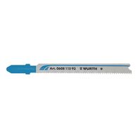 Metal Jigsaw Blade | T Shank Connection | Optimized Tooth Pitch | 5 Pieces | by Wurth