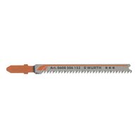 Plastic Jigsaw Blade | T Shank Connection | 2.3mm Teeth Spacing | 5 PCS | by Wurth