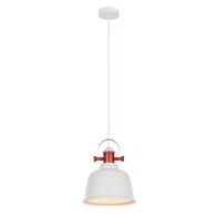 ALTA: Industrial Bell Shape With Copper Highlights Pendant Lights