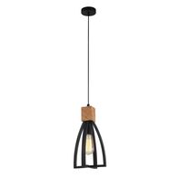 FARO: Wood Convex Cone Pendant Lights