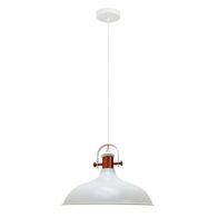 NARVIK: Industrial Scandinavian Dome Shape With Copper Plating Pendant Lights