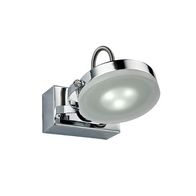 SEATTLE: City Series LED Interior Single Adjustable Chrome Wall Light