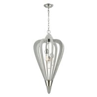 SENORITA: Rustic Medium Tuscan Coffee Cherry / Winter Moss Wood Pendant Lights