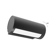 SOMBRA: Exterior LED Adjustable Eyelid Surface Mounted Wall Lights IP65