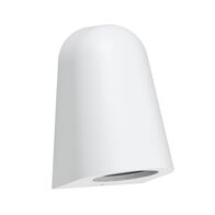 TORQUE: Exterior GU10/MR16 Matte White Surface Mounted Cone Wall Lights IP65
