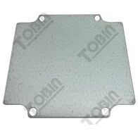 Steel Mounting Plate 134x134mm | Durable Steel Construction | Compatible with BOXCO Enclosures | by Tobin