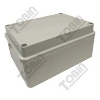 PVC Enclosure Grey Lid Grey Body | IP56 Rated | Durable Construction | Compact Size | by Tobin