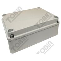 PVC Enclosure Grey Lid Grey Body | IP56 Rated | Durable Construction | by Tobin