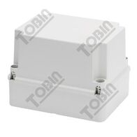 PVC Weatherproof Enclosure | IP56 Rated | Durable Grey Body | Indoor & Outdoor Use | by Tobin