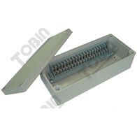 Terminal Box ABS | 20 Side Mounted Terminals | Durable Insulation | Compact Design | by Tobin