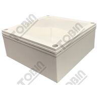 Enclosure Shallow Lid for Printing | IP66 Rated | Durable ABS Material | Screw Mount Design | by Tobin