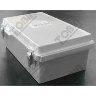 ABS Electrical Enclosure Box | IP66 Rated | Hinged Lid Design | Grey Color | by Tobin