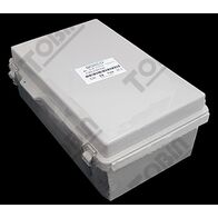 ABS Electrical Enclosure Box | IP66 Rated | Hinged Lid | Grey | by Tobin