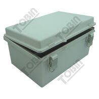 ABS Electrical Enclosure Box | IP66 Rated | Hinged Lid Design | Grey Finish | by Tobin