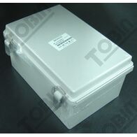 ABS Electrical Enclosure Box | IP66 Rated | Grey Body & Hinged Lid | by Tobin