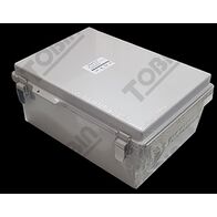 ABS Electrical Enclosure Box | IP66 Rated | Hinged Lid Design | Grey Finish | by Tobin