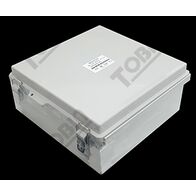 ABS Electrical Enclosure Box | IP66 Rated | Hinged Lid Design | Grey Color | by Tobin