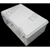 IP66 ABS Electrical Enclosure | Grey Body & Hinged Lid | Durable Protection | by Tobin