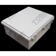 ABS Electrical Enclosure Box | IP66 Rated | Hinged Lid Design | Grey Finish | by Tobin