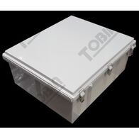 IP66 ABS Electrical Enclosure | Durable Grey Body | Hinged Lid Design | by Tobin