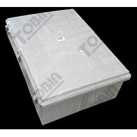 IP66 ABS Electrical Enclosure | Hinged Lid | Durable Grey Design | by Tobin