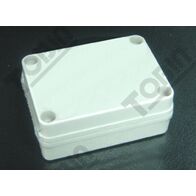 IP66 ABS Electrical Enclosure | Durable Grey Body | Screw Mount Lid | by Tobin